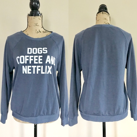 Dogs, Coffee, & Netflix graphic top - Picture 3 of 3